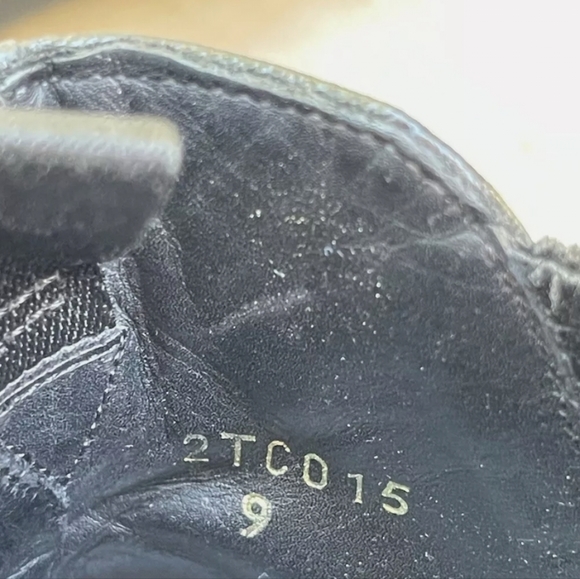 PRADA Saffiano Chelsea Boot UK 9/ US 10 Black Leather Pull On 2TC015 $995 Msrp - Picture 5 of 6